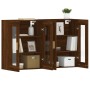 Wall cabinets 2 pcs oak brown engineered wood by vidaXL, Sideboards - Ref: Foro24-3197904, Price: 162,60 €, Discount: %