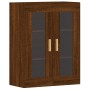 Wall cabinets 2 pcs oak brown engineered wood by vidaXL, Sideboards - Ref: Foro24-3197904, Price: 162,60 €, Discount: %