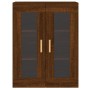 Wall cabinets 2 pcs oak brown engineered wood by vidaXL, Sideboards - Ref: Foro24-3197904, Price: 162,60 €, Discount: %