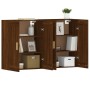 Wall cabinets 2 pcs oak brown engineered wood by vidaXL, Sideboards - Ref: Foro24-3197984, Price: 131,99 €, Discount: %