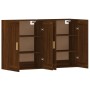 Wall cabinets 2 pcs oak brown engineered wood by vidaXL, Sideboards - Ref: Foro24-3197984, Price: 131,99 €, Discount: %