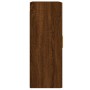 Armarios de pared 2 uds madera de ingeniería marrón roble de vidaXL, Aparadores - Ref: Foro24-3197984, Precio: 133,34 €, Desc...