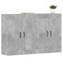 Wall cabinets 2 pcs concrete gray engineered wood by vidaXL, Sideboards - Ref: Foro24-3197988, Price: 122,67 €, Discount: %