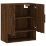 Engineered wood brown oak wall cabinet 60x31x70 cm by vidaXL, Lockers and storage cabinets - Ref: Foro24-829939, Price: 60,79...