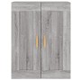 Armarios de pared 2 uds madera de ingeniería gris Sonoma de vidaXL, Aparadores - Ref: Foro24-3197983, Precio: 131,83 €, Descu...