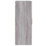 Armarios de pared 2 uds madera de ingeniería gris Sonoma de vidaXL, Aparadores - Ref: Foro24-3197983, Precio: 131,83 €, Descu...