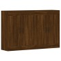 Wall cabinets 2 pcs oak brown engineered wood by vidaXL, Sideboards - Ref: Foro24-3197992, Price: 132,99 €, Discount: %