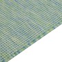 Turquoise flat weave outdoor rug 140x200 cm by vidaXL, Rugs - Ref: Foro24-340803, Price: 47,86 €, Discount: %