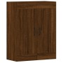 Wandschränke, 2 Stück, Eichenbraun, Holzwerkstoff von vidaXL, Sideboards - Ref: Foro24-3197992, Preis: 132,74 €, Rabatt: %