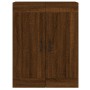 Armarios de pared 2 uds madera de ingeniería marrón roble de vidaXL, Aparadores - Ref: Foro24-3197992, Precio: 132,74 €, Desc...