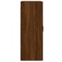 Armarios de pared 2 uds madera de ingeniería marrón roble de vidaXL, Aparadores - Ref: Foro24-3197992, Precio: 132,74 €, Desc...