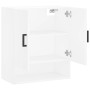 White engineered wood wall cabinet 60x31x70 cm by vidaXL, Lockers and storage cabinets - Ref: Foro24-829908, Price: 57,12 €, ...