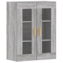 Wall cabinets 2 pcs Sonoma gray engineered wood by vidaXL, Sideboards - Ref: Foro24-3197903, Price: 159,89 €, Discount: %