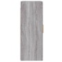 Armarios de pared 2 uds madera de ingeniería gris Sonoma de vidaXL, Aparadores - Ref: Foro24-3197903, Precio: 168,99 €, Descu...