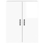 Armarios de pared 2 uds madera de ingeniería blanco brillante de vidaXL, Aparadores - Ref: Foro24-3197885, Precio: 170,08 €, ...