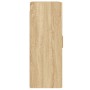 Armarios de pared 2 uds madera de ingeniería roble Sonoma de vidaXL, Aparadores - Ref: Foro24-3197979, Precio: 147,44 €, Desc...