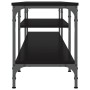 Mueble TV madera ingeniería y hierro negro 201x35x45 cm de vidaXL, Muebles TV - Ref: Foro24-831813, Precio: 80,36 €, Descuent...