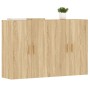 Wandschränke 2 Stk. Holzwerkstoff Sonoma Eiche von vidaXL, Sideboards - Ref: Foro24-3197875, Preis: 183,85 €, Rabatt: %