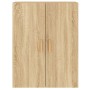 Armarios de pared 2 uds madera de ingeniería roble Sonoma de vidaXL, Aparadores - Ref: Foro24-3197875, Precio: 183,85 €, Desc...