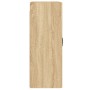 Armarios de pared 2 uds madera de ingeniería roble Sonoma de vidaXL, Aparadores - Ref: Foro24-3197987, Precio: 146,51 €, Desc...