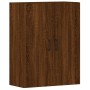 Armarios de pared 2 uds madera de ingeniería marrón roble de vidaXL, Aparadores - Ref: Foro24-3197888, Precio: 153,56 €, Desc...