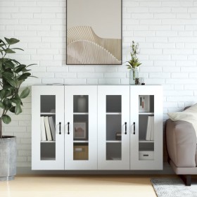 Wall cabinets 2 units engineered wood white by vidaXL, Sideboards - Ref: Foro24-3197905, Price: 165,36 €, Discount: %