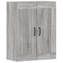 Armarios de pared 2 uds madera de ingeniería gris Sonoma de vidaXL, Aparadores - Ref: Foro24-3197991, Precio: 126,63 €, Descu...