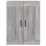 Armarios de pared 2 uds madera de ingeniería gris Sonoma de vidaXL, Aparadores - Ref: Foro24-3197991, Precio: 126,63 €, Descu...