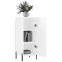 Glossy white plywood sideboard 34.5x34x90 cm by vidaXL, Sideboards - Ref: Foro24-828550, Price: 67,22 €, Discount: %