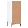 Glossy white plywood sideboard 34.5x34x90 cm by vidaXL, Sideboards - Ref: Foro24-828550, Price: 67,22 €, Discount: %