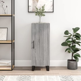 Sonoma gray engineered wood sideboard 34.5x34x90 cm by vidaXL, Sideboards - Ref: Foro24-828570, Price: 77,10 €, Discount: %