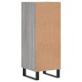 Aparador madera de ingeniería gris Sonoma 34,5x34x90 cm de vidaXL, Aparadores - Ref: Foro24-828570, Precio: 76,98 €, Descuent...