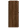 Armario de pared madera ingeniería roble marrón 69,5x34x90 cm de vidaXL, Aparadores - Ref: Foro24-830379, Precio: 49,39 €, De...