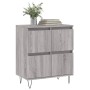 Aparador de madera contrachapada gris Sonoma 60x35x70 cm de vidaXL, Aparadores - Ref: Foro24-831218, Precio: 67,52 €, Descuen...