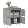 Aparador de madera contrachapada gris Sonoma 60x35x70 cm de vidaXL, Aparadores - Ref: Foro24-831218, Precio: 67,52 €, Descuen...