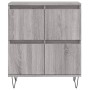 Aparador de madera contrachapada gris Sonoma 60x35x70 cm de vidaXL, Aparadores - Ref: Foro24-831218, Precio: 67,52 €, Descuen...