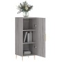 Sonoma gray engineered wood sideboard 34.5x34x90 cm by vidaXL, Sideboards - Ref: Foro24-828530, Price: 49,79 €, Discount: %