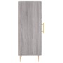 Sonoma gray engineered wood sideboard 34.5x34x90 cm by vidaXL, Sideboards - Ref: Foro24-828530, Price: 49,79 €, Discount: %