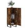 Engineered wood smoked oak sideboard 34.5x34x90 cm by vidaXL, Sideboards - Ref: Foro24-828569, Price: 67,42 €, Discount: %