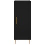 Black plywood sideboard 34.5x34x90 cm by vidaXL, Sideboards - Ref: Foro24-828525, Price: 52,25 €, Discount: %