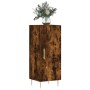 Aparador madera de ingeniería roble ahumado 34,5x34x90 cm de vidaXL, Aparadores - Ref: Foro24-828529, Precio: 51,99 €, Descue...