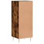 Aparador madera de ingeniería roble ahumado 34,5x34x90 cm de vidaXL, Aparadores - Ref: Foro24-828529, Precio: 51,99 €, Descue...