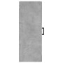 Armario de pared gris hormigón 34,5x34x90 cm de vidaXL, Aparadores - Ref: Foro24-828912, Precio: 40,99 €, Descuento: %