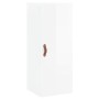 Armario de pared blanco brillante 34,5x34x90 cm de vidaXL, Aparadores - Ref: Foro24-828830, Precio: 47,21 €, Descuento: %