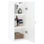 Armario de pared blanco brillante 34,5x34x90 cm de vidaXL, Aparadores - Ref: Foro24-828830, Precio: 47,21 €, Descuento: %