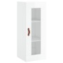 Armario de pared blanco brillante 34,5x34x90 cm de vidaXL, Aparadores - Ref: Foro24-828886, Precio: 38,45 €, Descuento: %