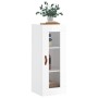 Armario de pared blanco brillante 34,5x34x90 cm de vidaXL, Aparadores - Ref: Foro24-828886, Precio: 38,45 €, Descuento: %