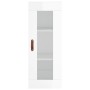 Armario de pared blanco brillante 34,5x34x90 cm de vidaXL, Aparadores - Ref: Foro24-828886, Precio: 38,45 €, Descuento: %