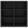 Black shoe cabinet 52.5x30x50 cm by vidaXL, Lockers and storage cabinets - Ref: Foro24-808686, Price: 49,86 €, Discount: %