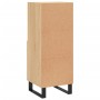 Aparador madera contrachapada color roble Sonoma 34,5x34x90 cm de vidaXL, Aparadores - Ref: Foro24-828695, Precio: 66,30 €, D...